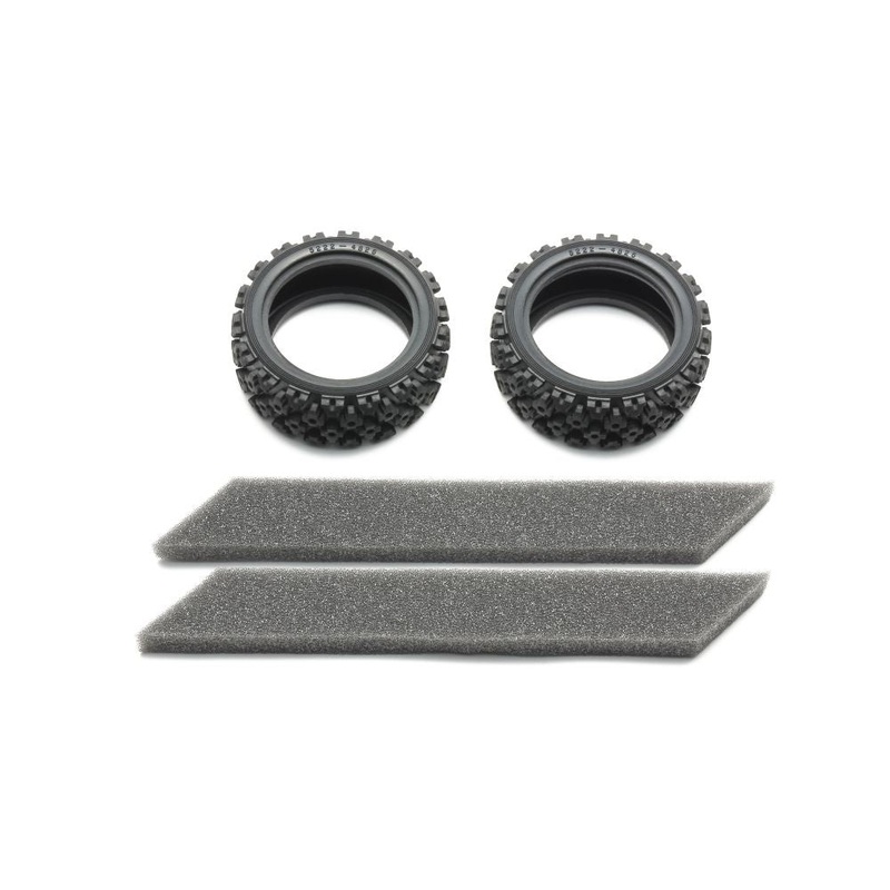 Tamiya - Soft Rally Block Tires (2)