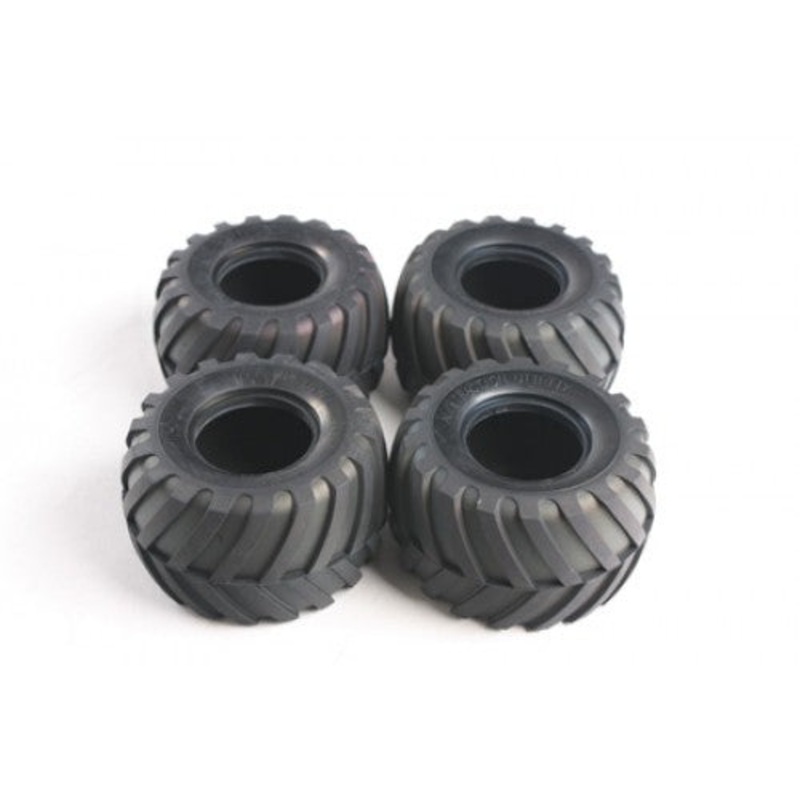 Tamiya - Tyre for 58063/58070/58347 (4pcs) Lunch Box/M.Pumpkin