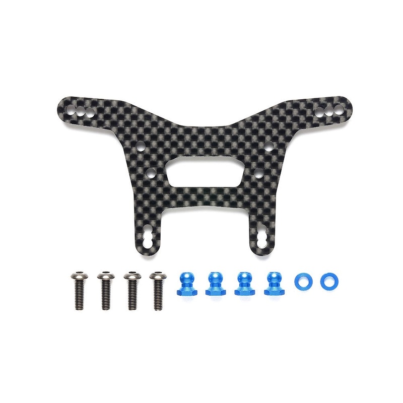 Tamiya - XV02 Front Carbon Damper Stay