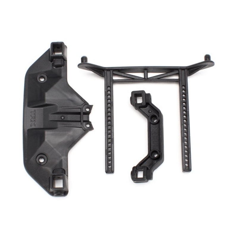 Traxxas - 7415X - Body Mounts - Front & Rear + Body Post Rear (1) (Fiesta)
