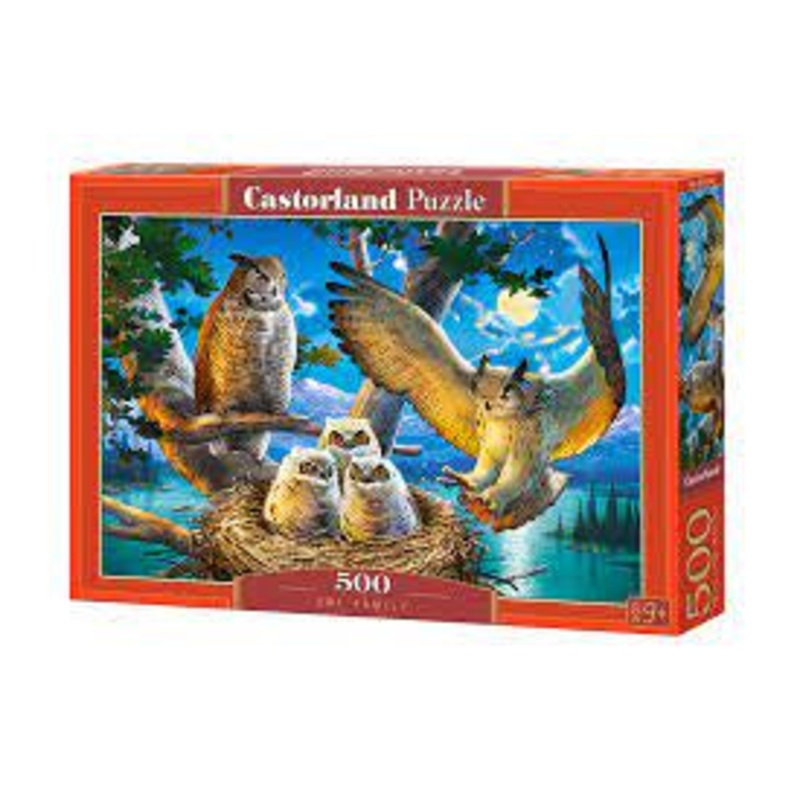 Castorland - Owl Family (500pcs)