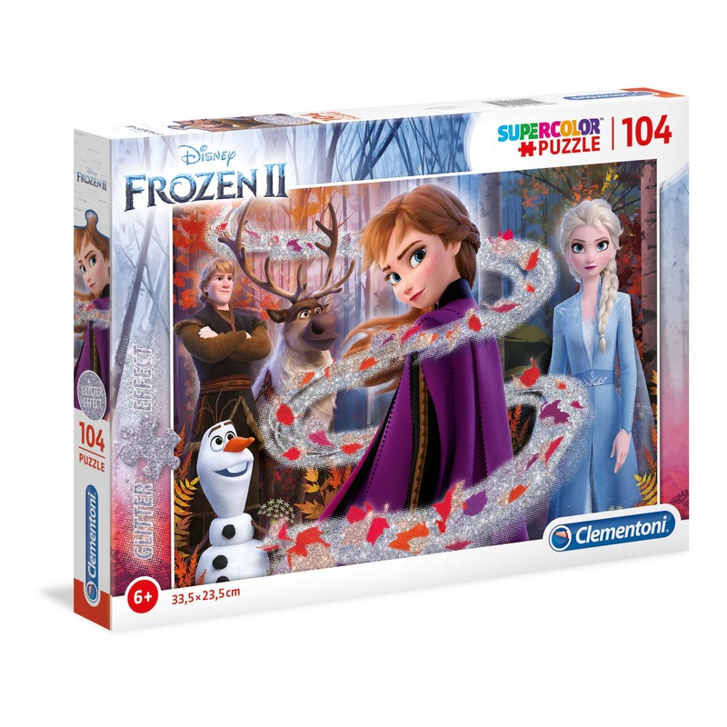 Clementoni - Frozen 2 - Glitter (104pcs)