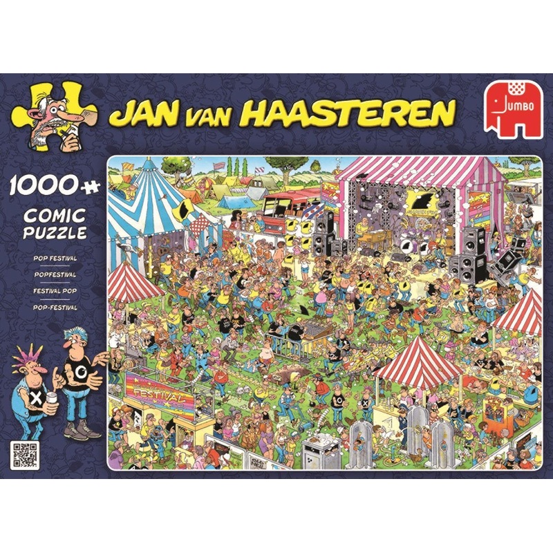 Jumbo - Jan van Haasteren - Pop Vestival (1000pcs)