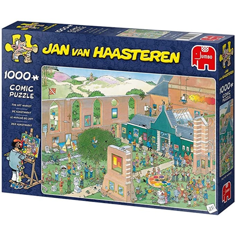 Jumbo - Jan van Haasteren - The Art Market (1000pcs)