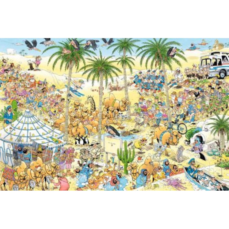 Jumbo - Jan van Haasteren - The Oasis (1500pc)