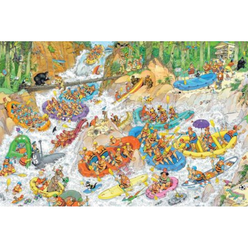Jumbo - Jan van Haasteren - Wild Water Rafting (1500pc)