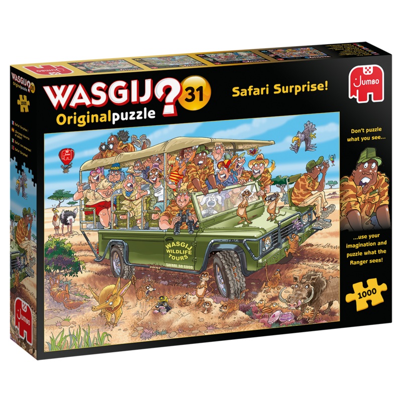 Jumbo - WASGIJ Original 31 - Safari Surprise! (1000pcs)