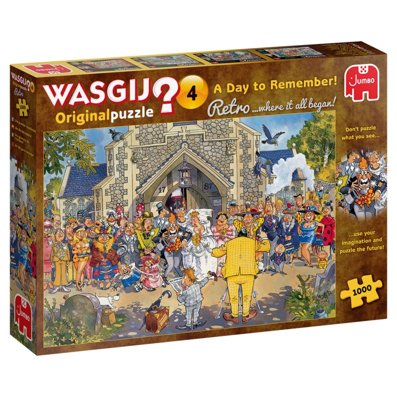 Jumbo - WASGIJ Retro 4 - A Day To Remember (1000pcs)