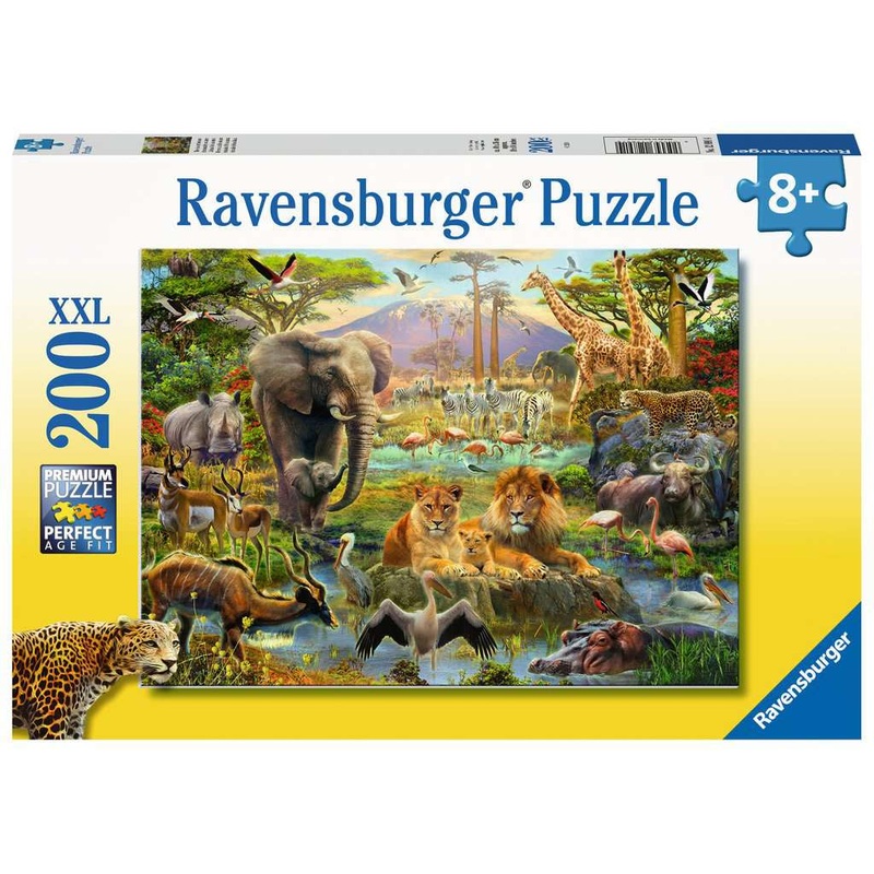 Ravensburger - Animals Of The Savanna (200pcs) XXL Puzzle