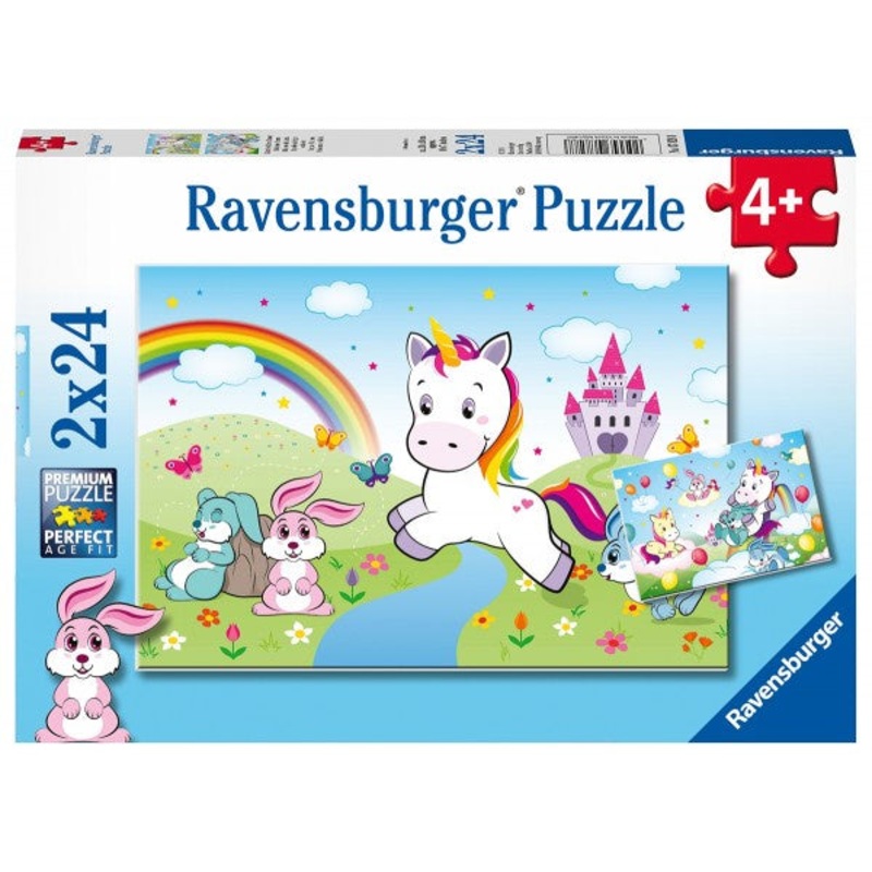 Ravensburger - Fairytale Unicorn (2x24pcs)