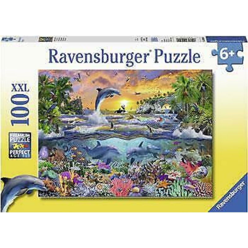 Ravensburger - Tropical Paradise (100pcs) XXL Puzzle