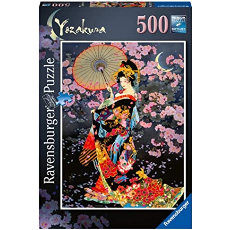 Ravensburger - Yozakura (500pcs)(Cherry Blossom Night)