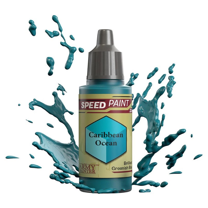 Army Painter - Speedpaint - Caribbean Ocean  (WP2046) (18ml)