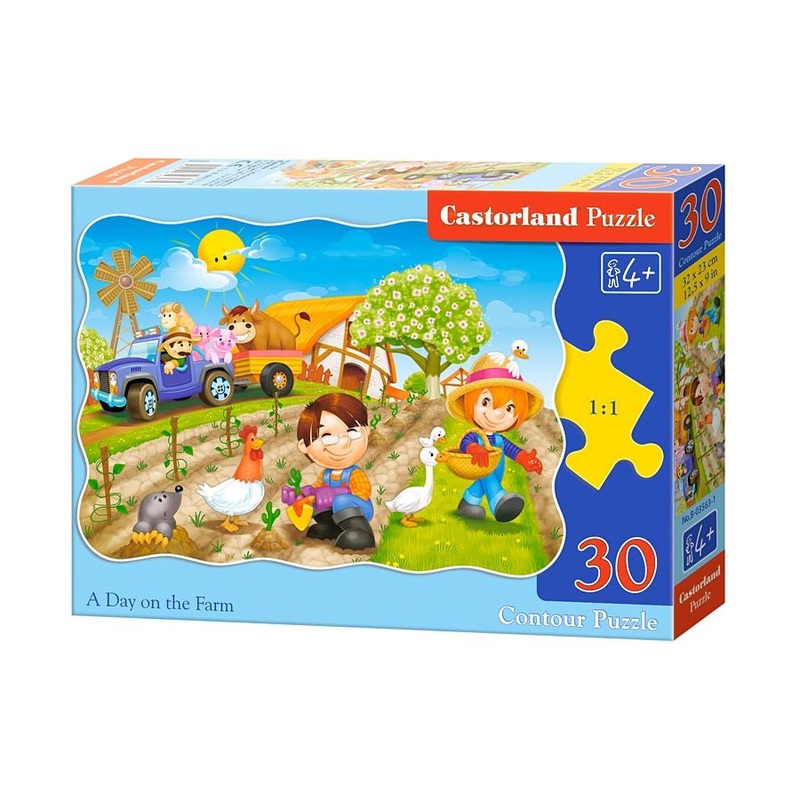 Castorland - A Day on the Farm (30pcs)