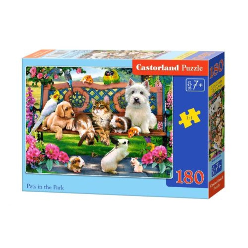 Castorland - Pets In The Park (180pcs)