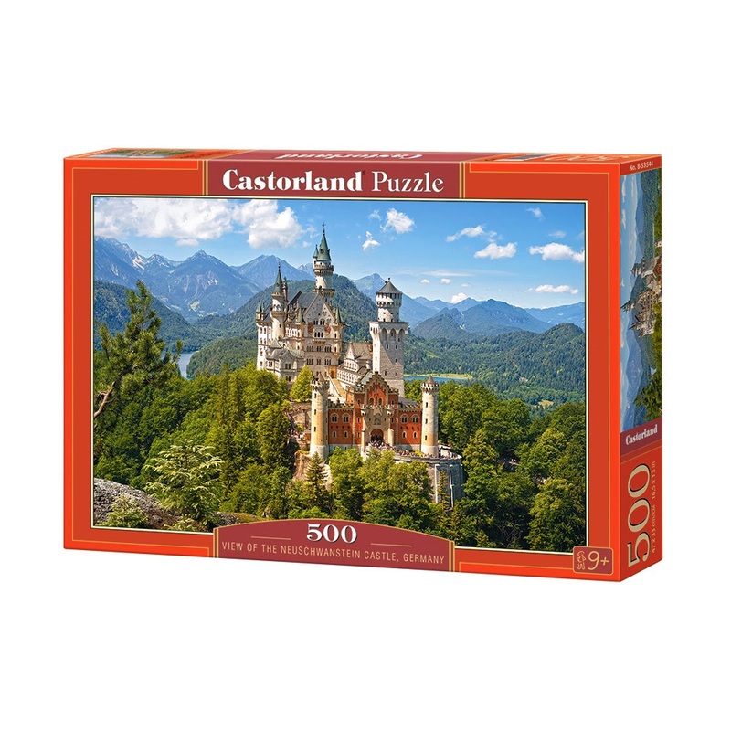 Castorland - View of Neuschwanstein Castle (500pcs)