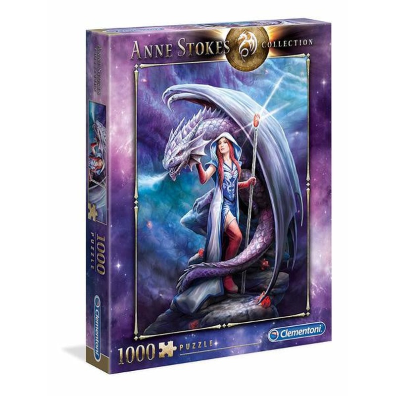 Clementoni - Anne Stokes - Dragon Mage (1000 pcs)