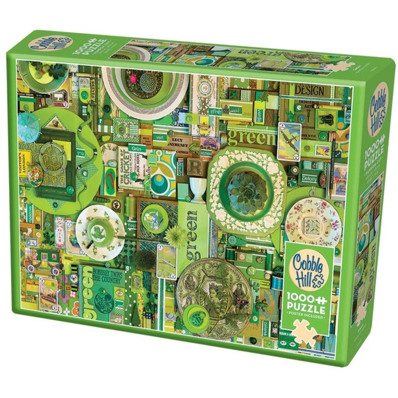 Cobble Hill - Green (1000pcs)