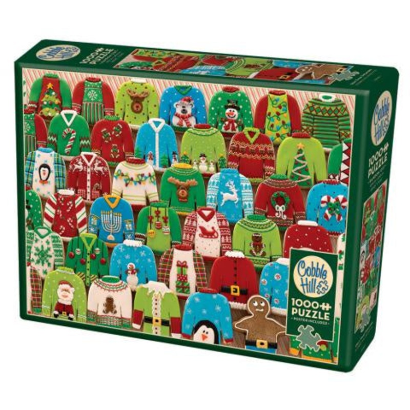Cobble Hill - Ugly Xmas Sweaters (1000pcs)