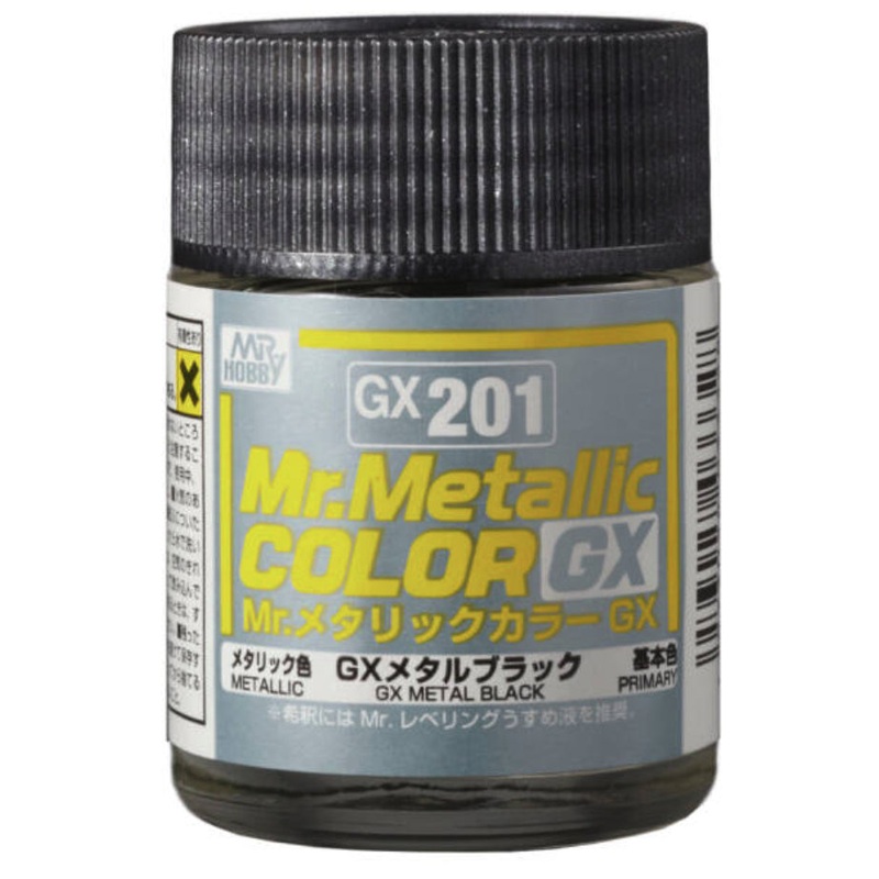 Mr.Color Metallic - GX201  Metal Black (18ml)