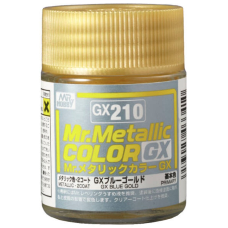 Mr.Color Metallic - Gx210 Blue Gold (18ml)