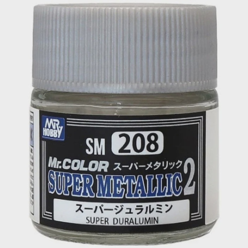Mr.Color Super Metallic 2 - SM208 Super Duralumin (10ml)