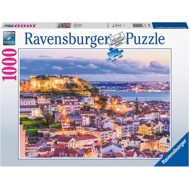 Ravensburger - Lisbon & Sao Jorge Castle (1000pcs)