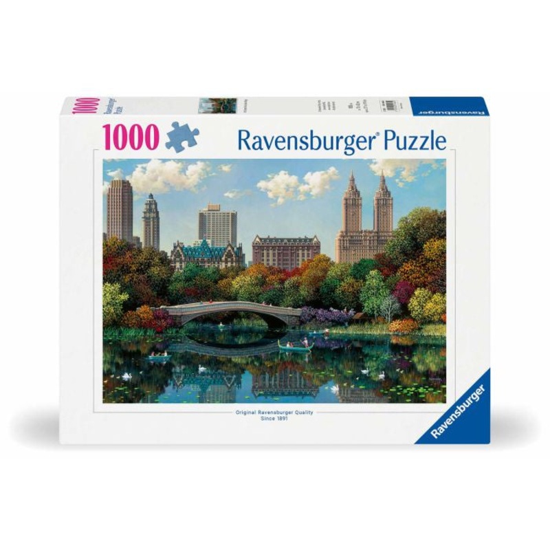 Ravensburger - NY Central Park-Bow Bridge (1000pcs)