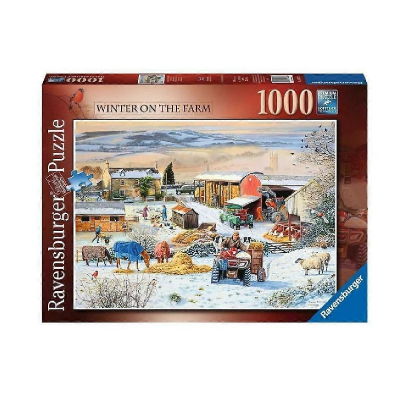 Ravensburger - Winter On The Farm (1000pcs)