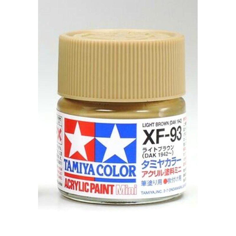 Tamiya - XF-93 Light Brown Mini Acrylic (10ml)