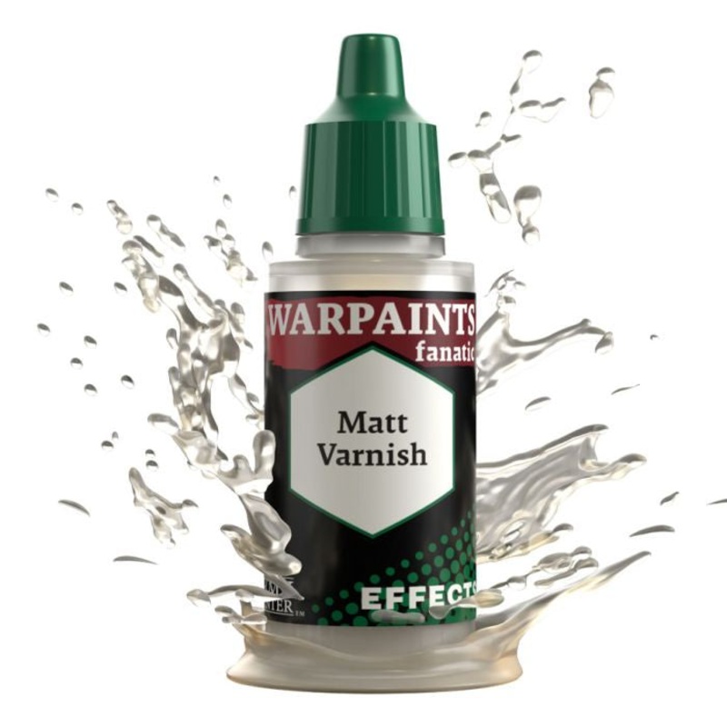Warpaints Fanatic Effects: Matt Varnish  (WP3174) (18ml)