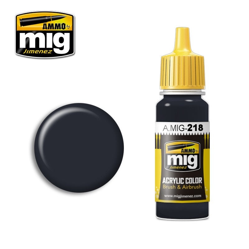 AMMO - 218 RLM 66 Schwartzgrau (17ml)