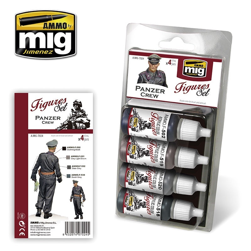 AMMO - 7024 Panzer Crew (Paint Set)