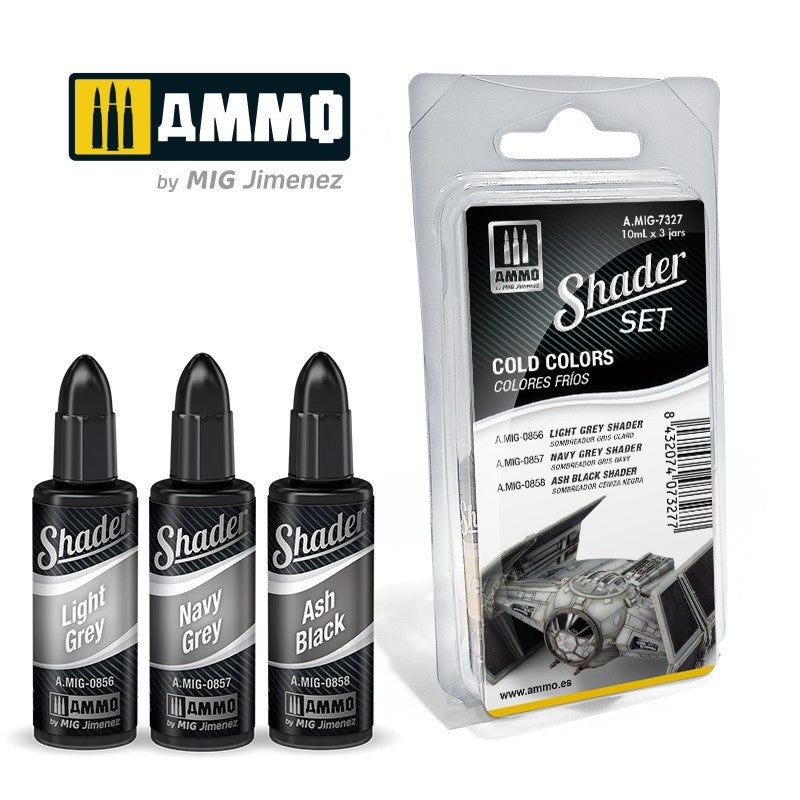 AMMO - 7327 Cold Colors Matt Shader Set