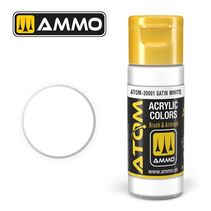 ATOM - 20001  Satin White (20ml)