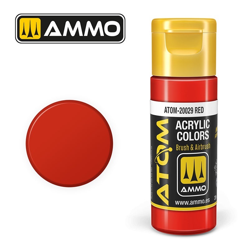 ATOM - 20028  Scarlet Red (20ml)