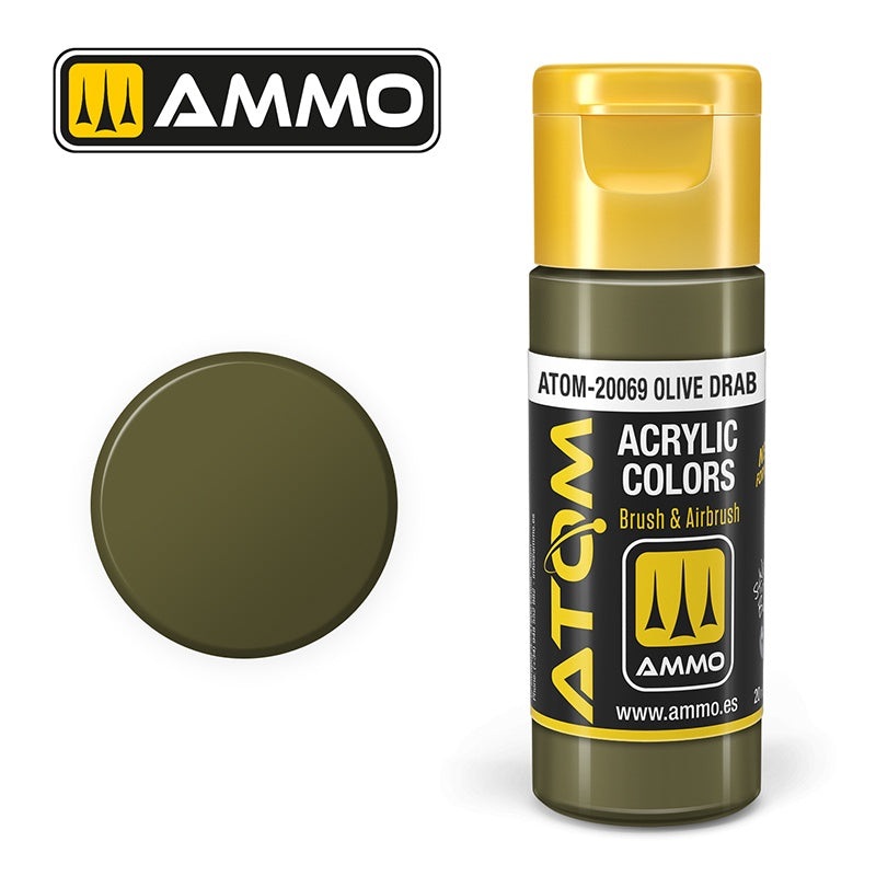 ATOM - 20069  Olive Drab (20ml)