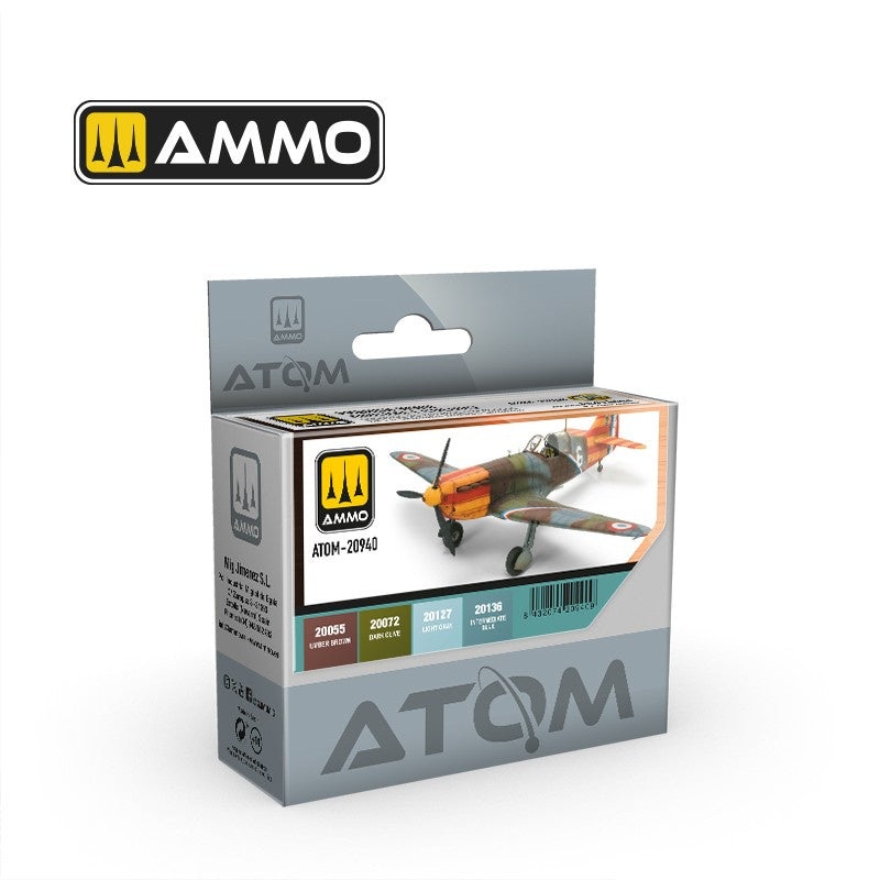 ATOM - 20940 French WWII Aircraft Colours Set