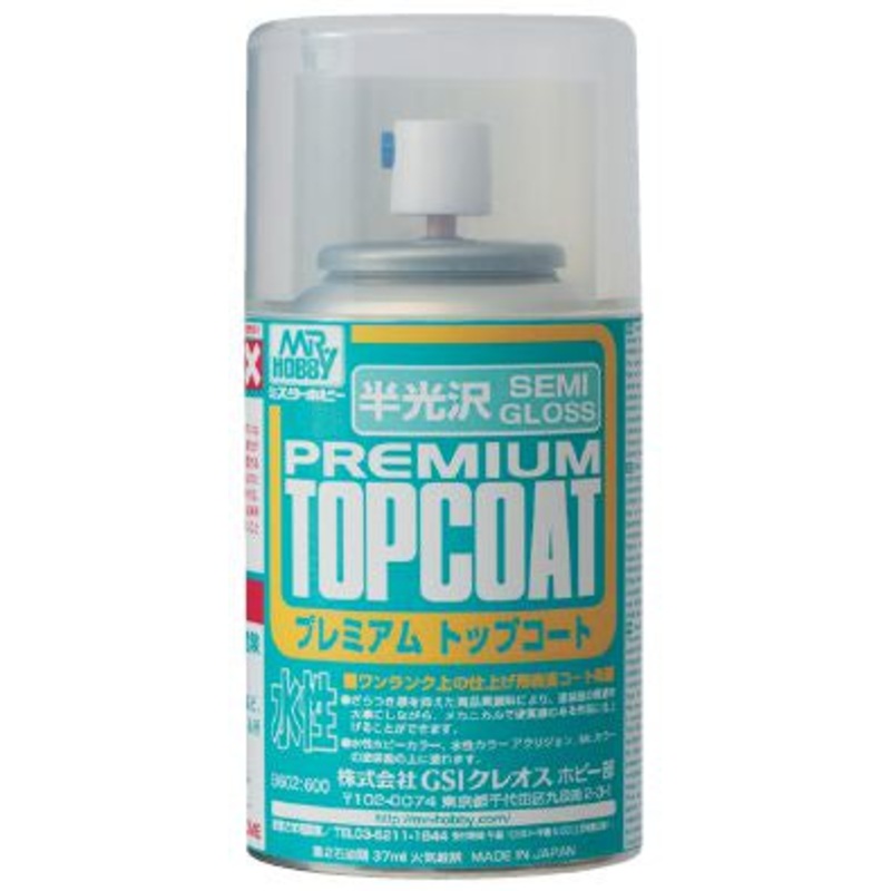 Mr.Hobby - Mr.Premium Topcoat Semi-Gloss (86ml)