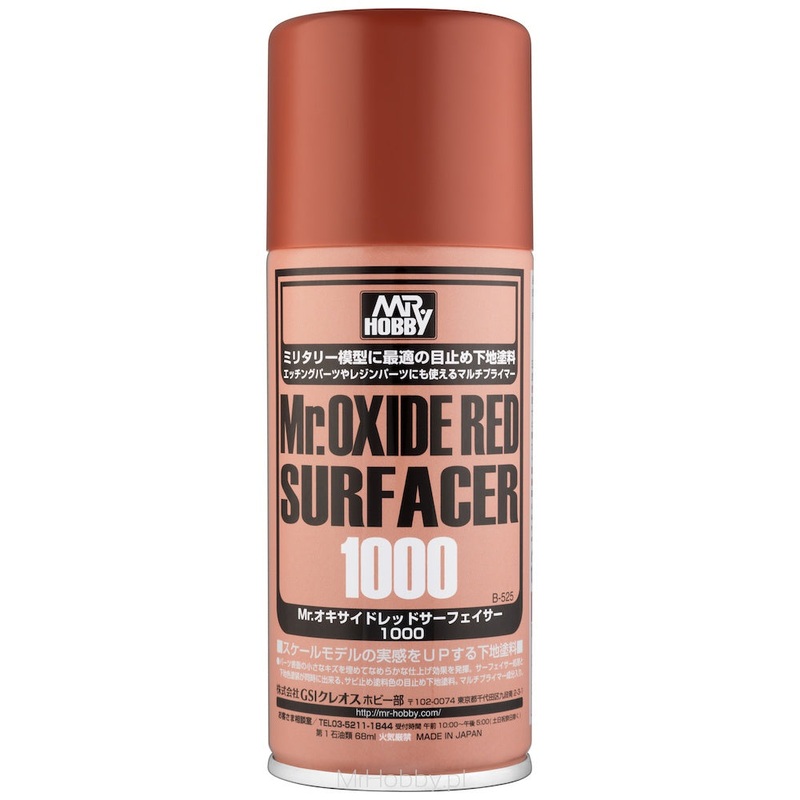 Mr.Hobby - Mr.Surfacer 1000 Oxide Red (170ml)