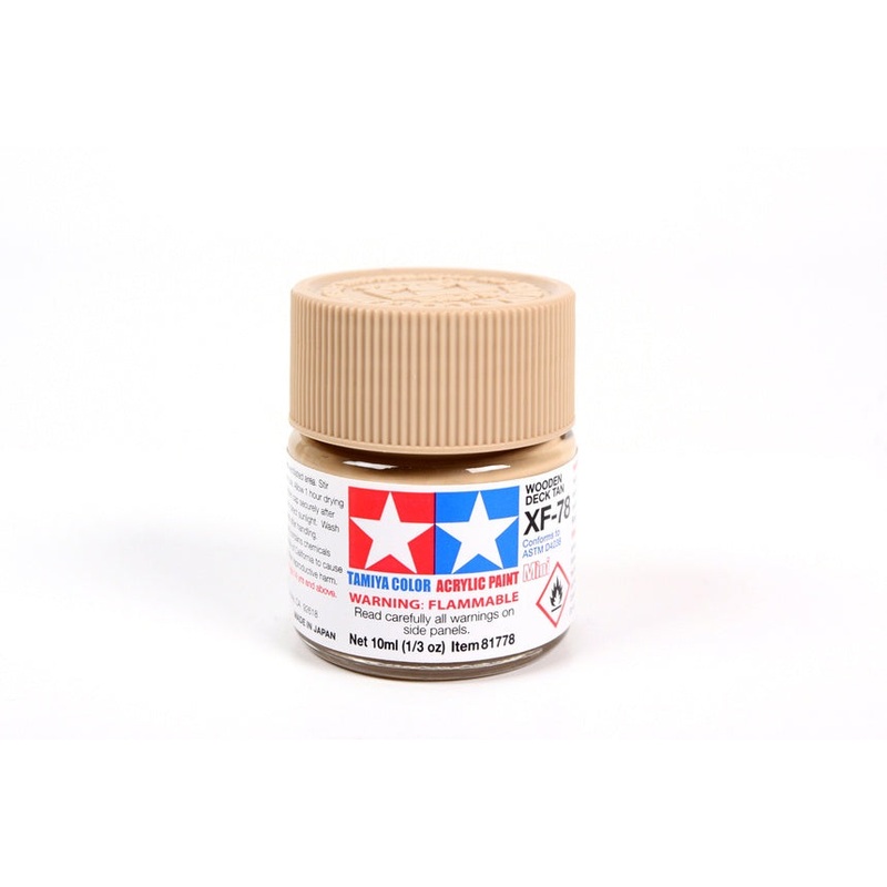 Tamiya - XF-78 Wooden Deck Tan Mini Acrylic (10ml)
