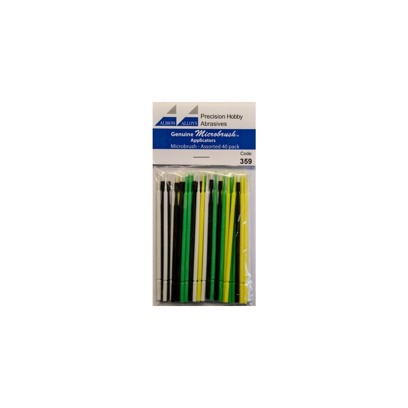 Albion Alloys - 359 Microbrush Assorted (40pk)