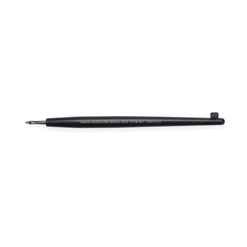Tamiya - Modeling Brush HG II Rounded Flat (Extra Small)