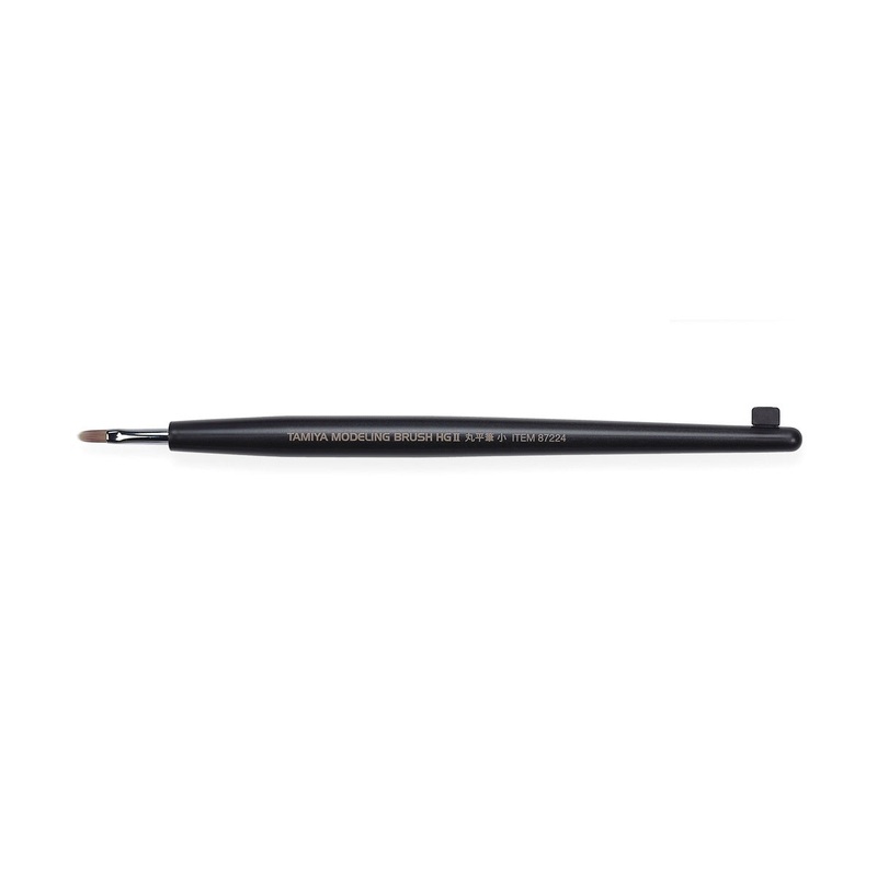 Tamiya - Modeling Brush HG II Rounded Flat (Small)