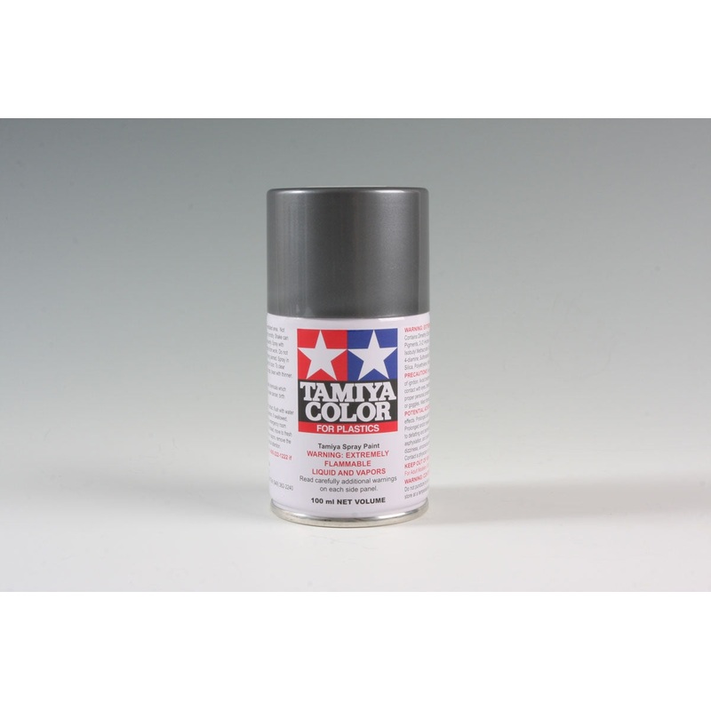 Tamiya - TS-100 Semi-Gloss Bright Gun Metal