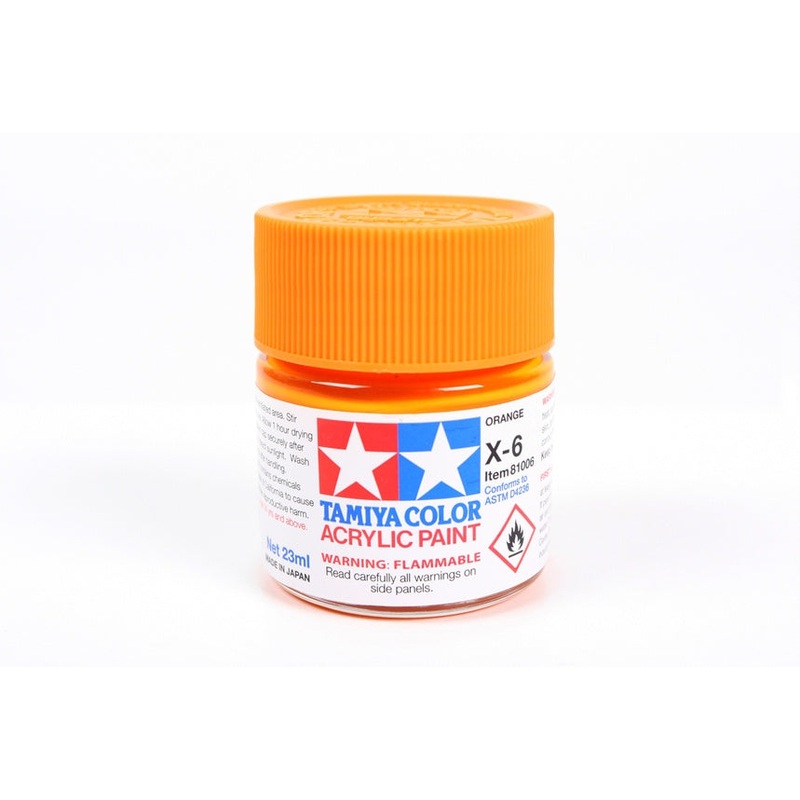Tamiya - X-6 Orange Acrylic (23ml)