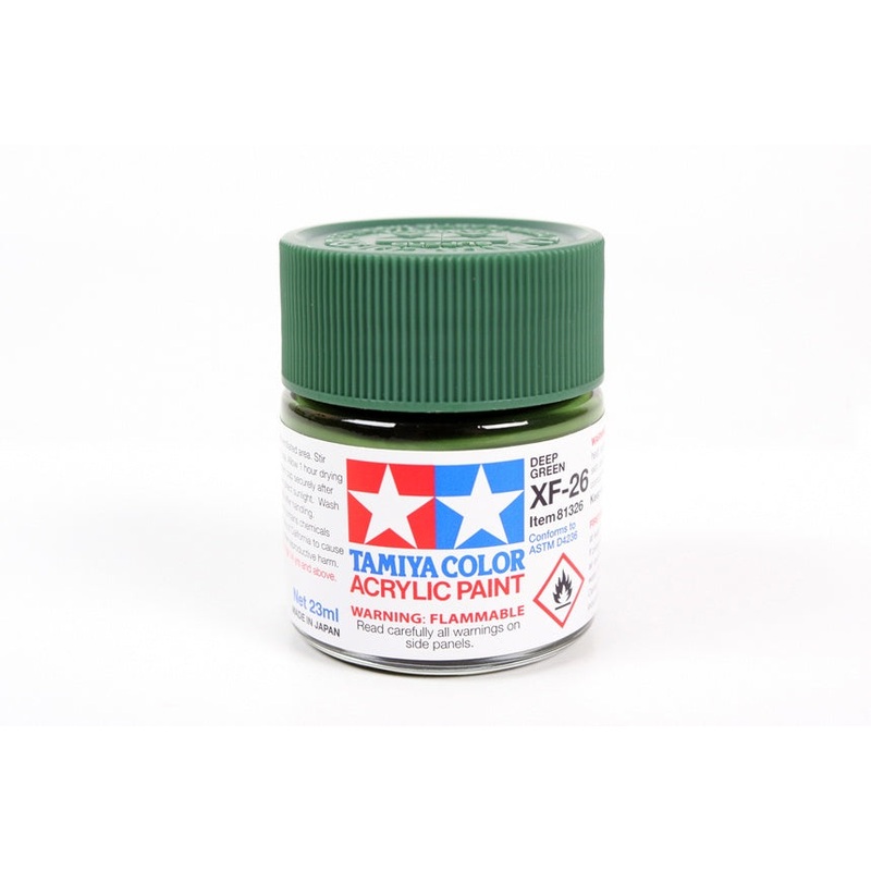 Tamiya - XF-26 Deep Green Acrylic (23ml)