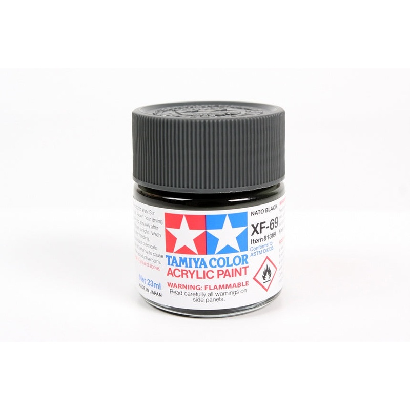 Tamiya - XF-69 NATO Black Acrylic (23ml)