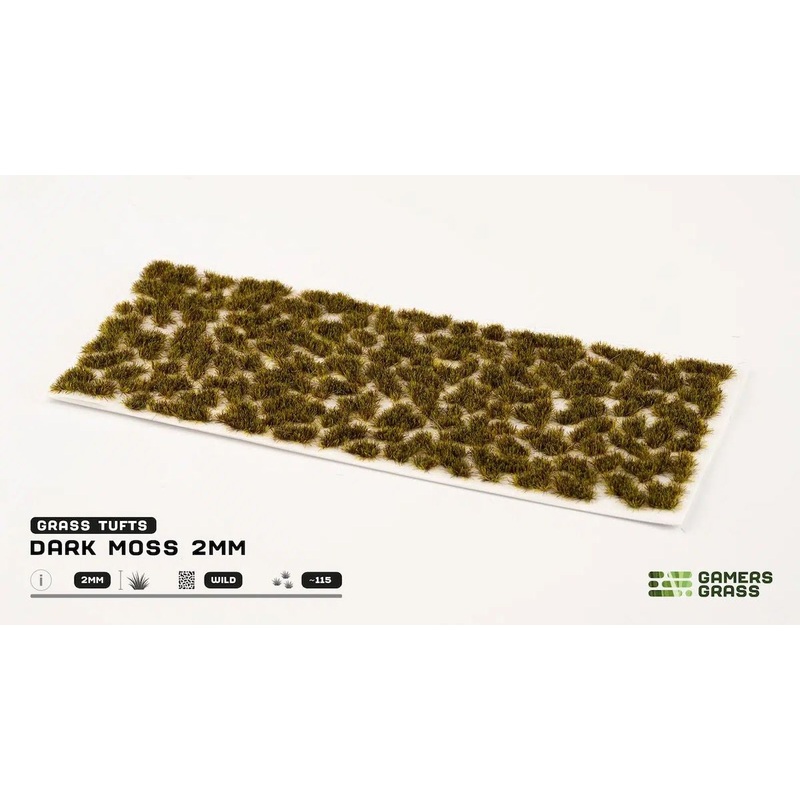 Gamers Grass - 2mm Tufts - Dark Moss