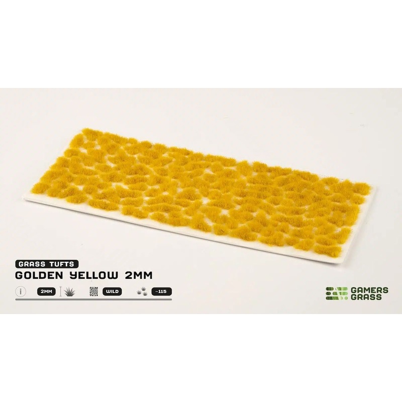 Gamers Grass - 2mm Tufts - Golden Yellow